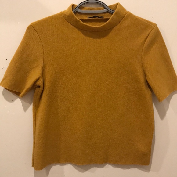Zara Sweaters - Zara trafaluc mustard sweater